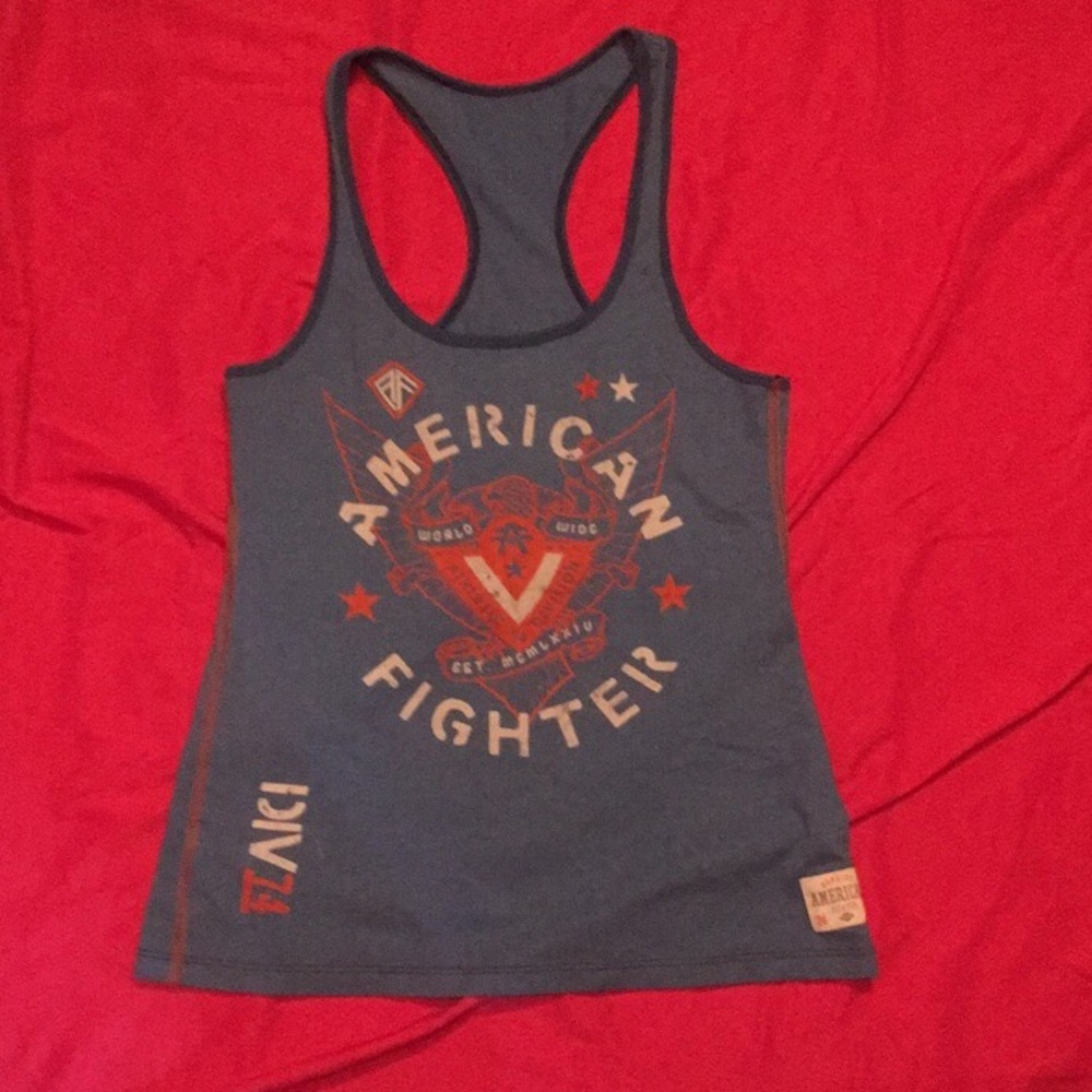 American Fighter Razorback Tank top